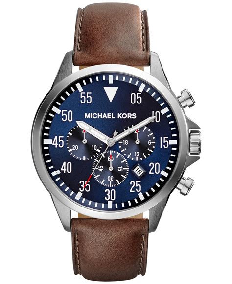 michael kors men's gage chronograph watch|michael kors waterproof watch.